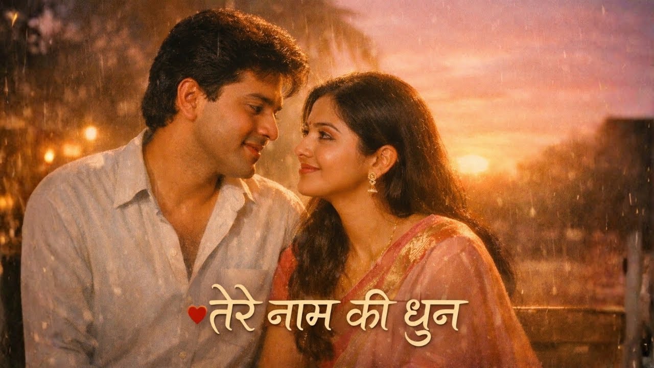 तेरे नाम की धुन ❤️ | 90’s Romantic Love Song | Retro Bollywood Duet | Hindi Melody