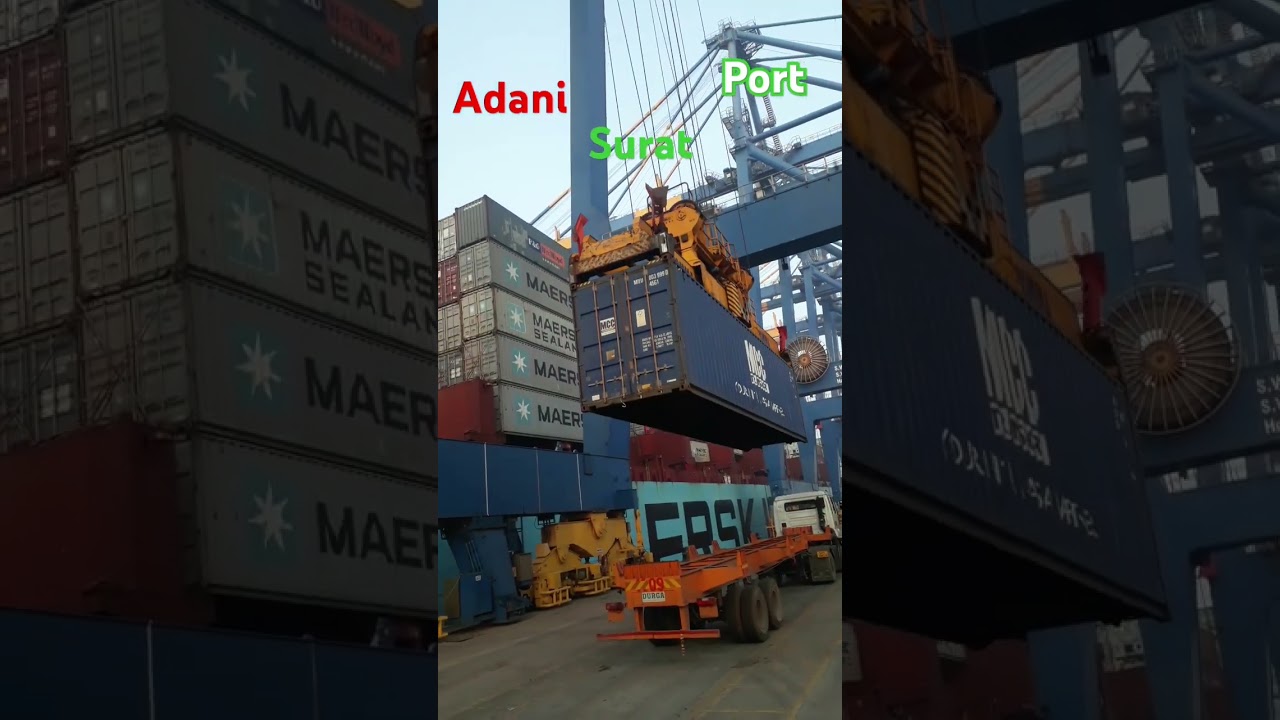 Adani port in hazira and Surat