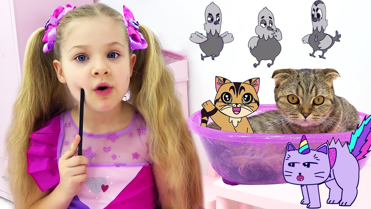 Diana and Roma NEW Adventures in a Magical Cartoon World! Сompilation 3, Funny Cartoons for kids