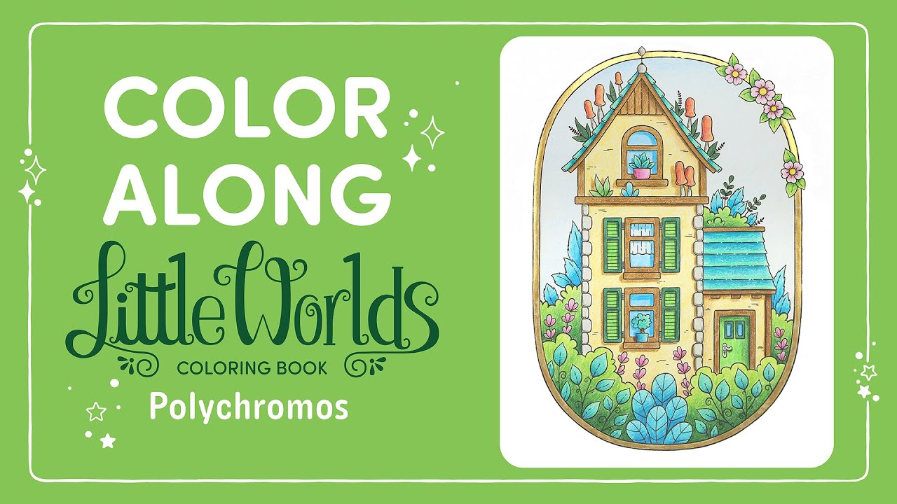 Color Along | Little Worlds | Polychromos and VHaquarell