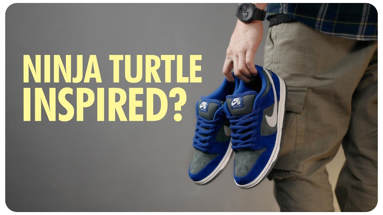 NIKE SB DUNK LOW PRO DEEP ROYAL BLUE / VINTAGE GREEN: On Feet, Lace Swap & Unboxing.