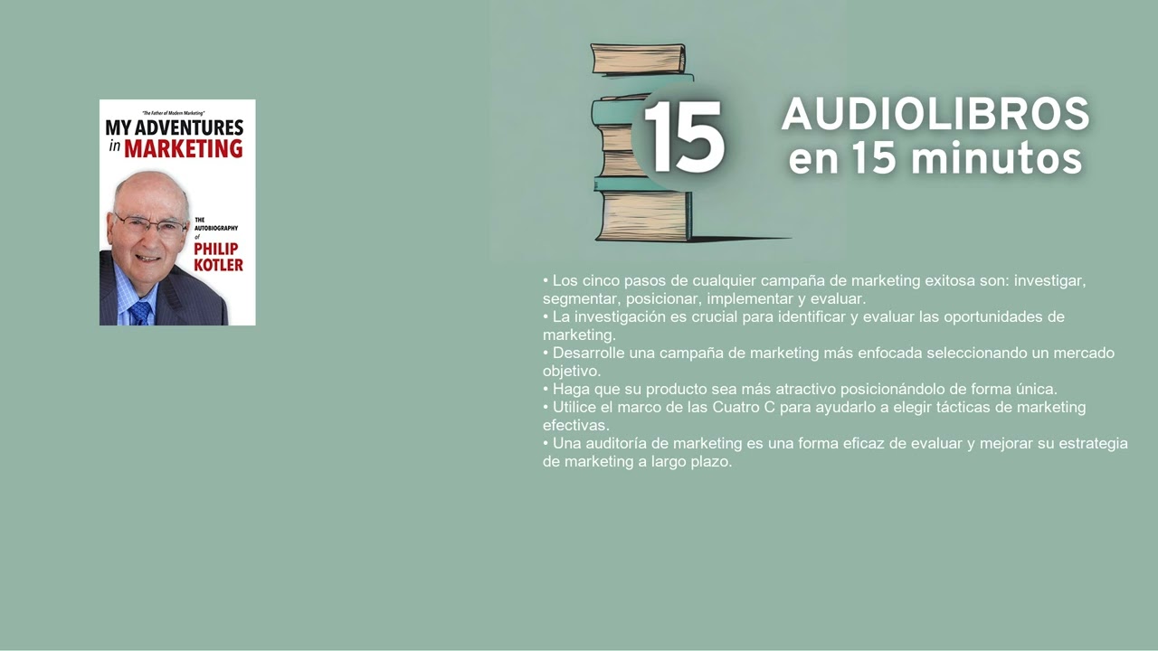 Kotler on Marketing   por Philip Kotler Resumen en 15min