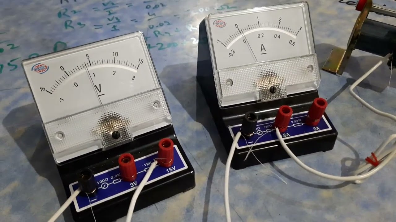 Study Resistors in series circuit|| Physics Practical|| Class 10th|| Ohm law Practical ||