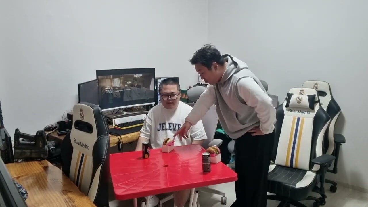 난 더블불고기버거 넌 불고기버거 내가잘못한거야?