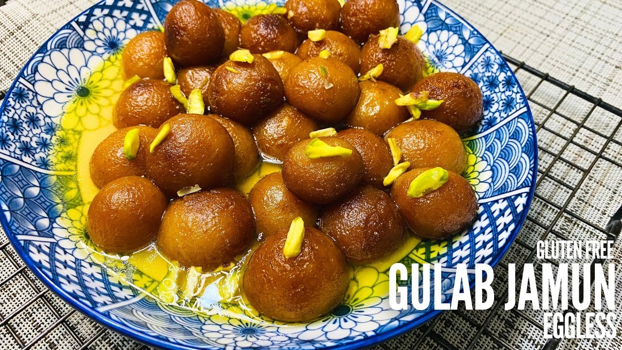 Gluten Free Gulab Jamun (Eggless)