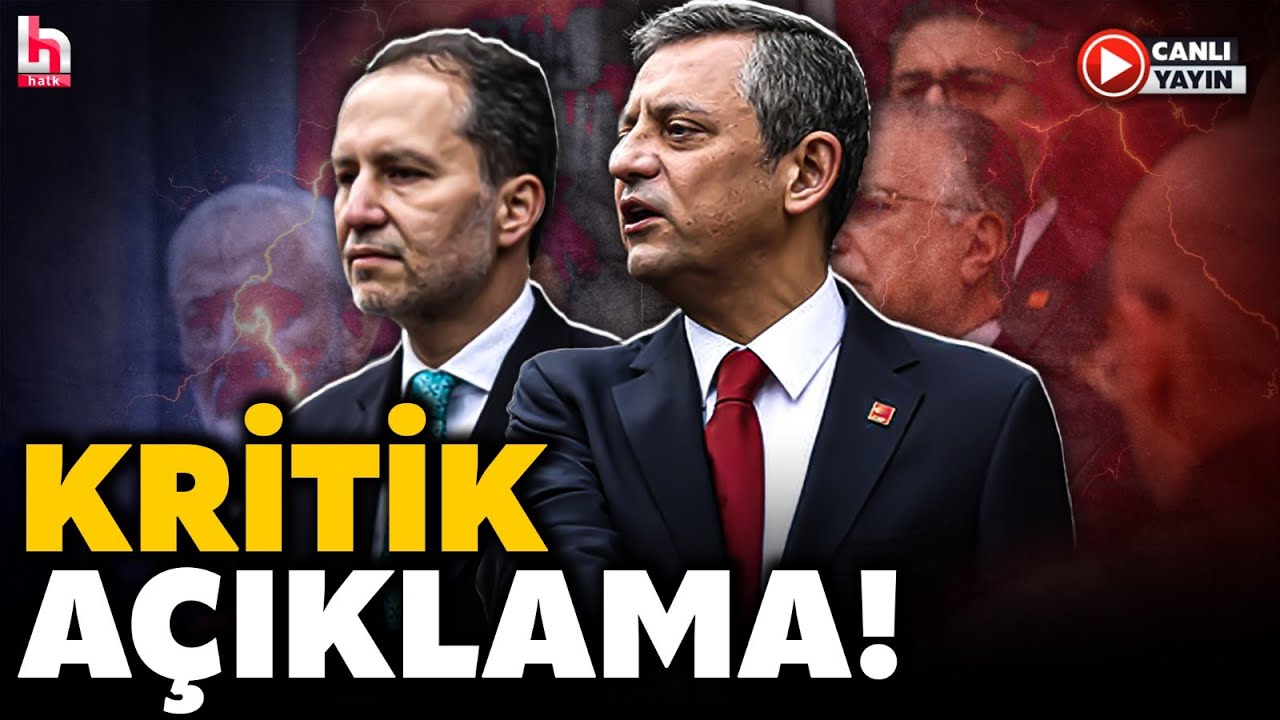 Özgür Özel, Yeniden Refah Partisi Genel Başkanı Fatih Erbakan İle Ortak Açıklama Yaptı!