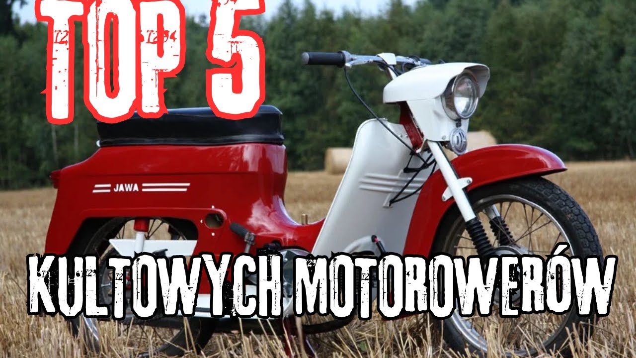 TOP 5 Kultowych motorowerów o których marzyło każde dziecko