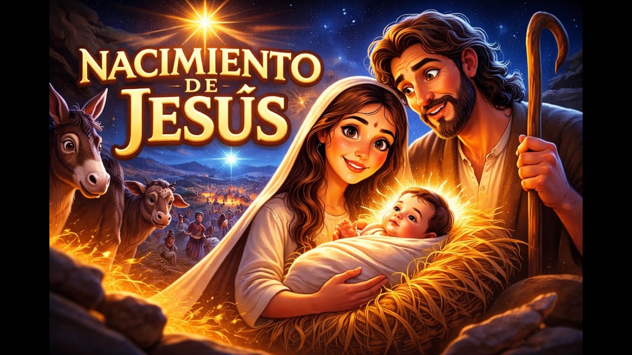 EL NACIMIENTO DE JESÚS Película Bíblica Animada