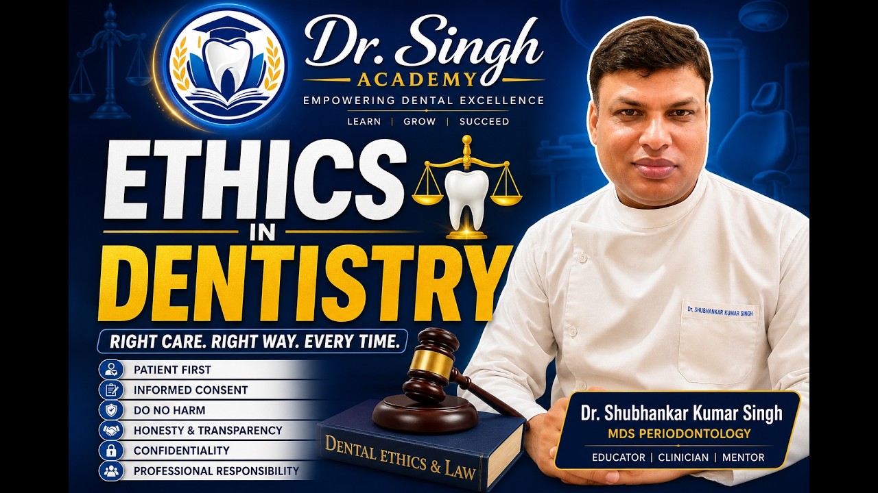 Ethics in Dentistry Explained | Dental Ethics for Students & Practitioners (India)