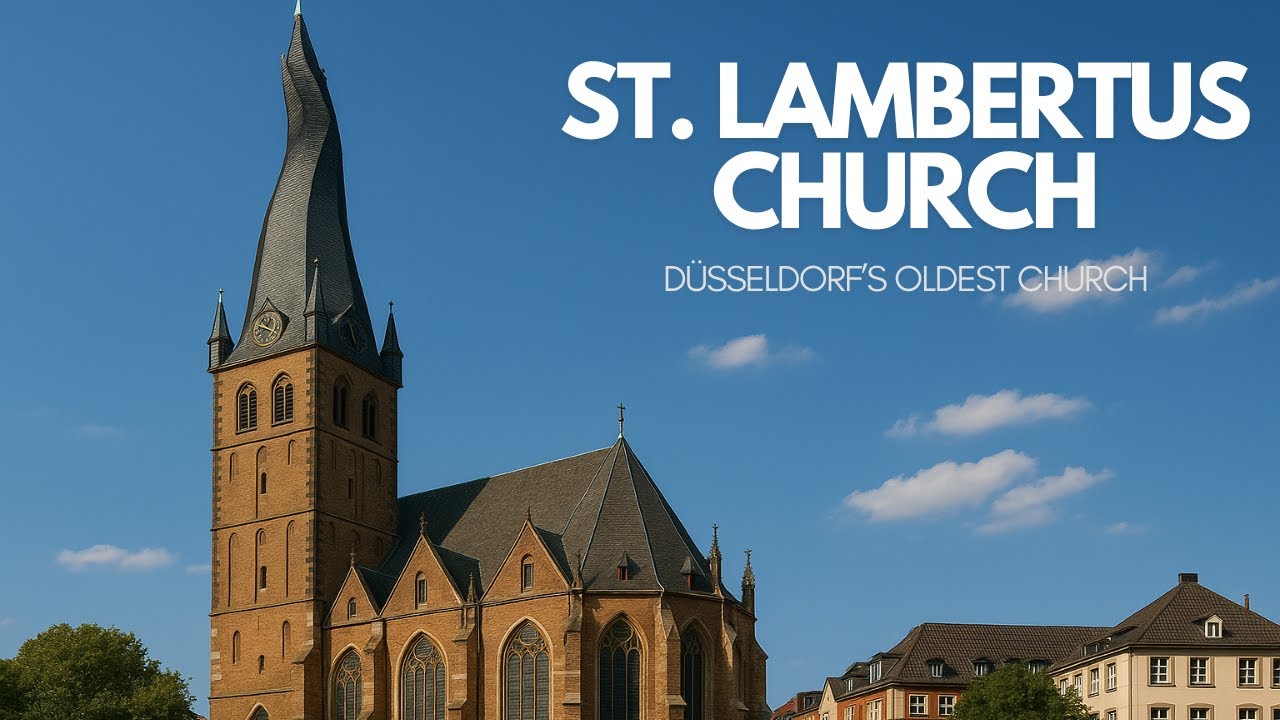 🔄 The Church With a Twisted Spire! | St. Lambertus D&uuml;sseldorf