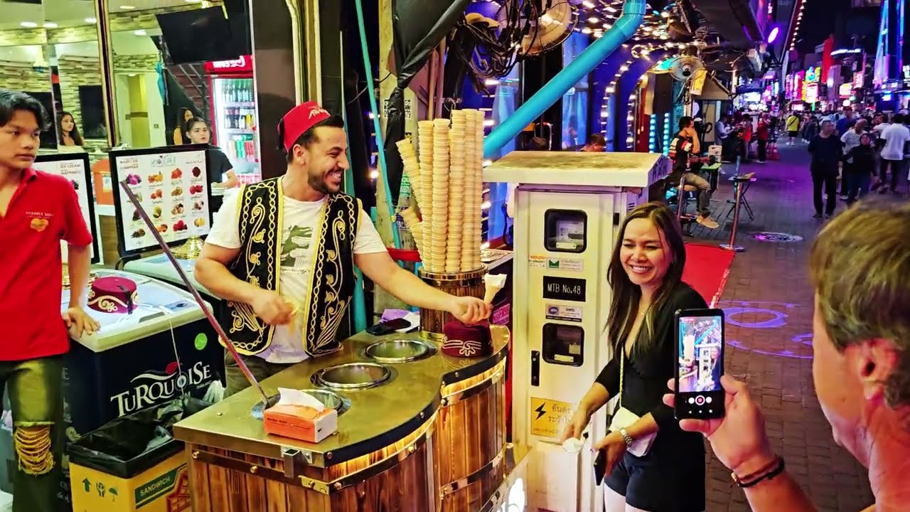Pattaya Walking Street Nightlife + Pattaya International Jazz Festival