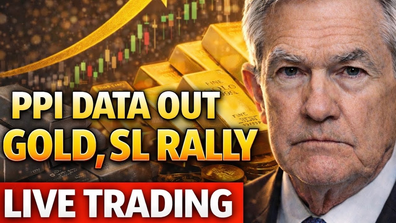Stock Market Today: PPI DATA, Banks Earnings, Gold Rush | Live Trading Stocks Futures