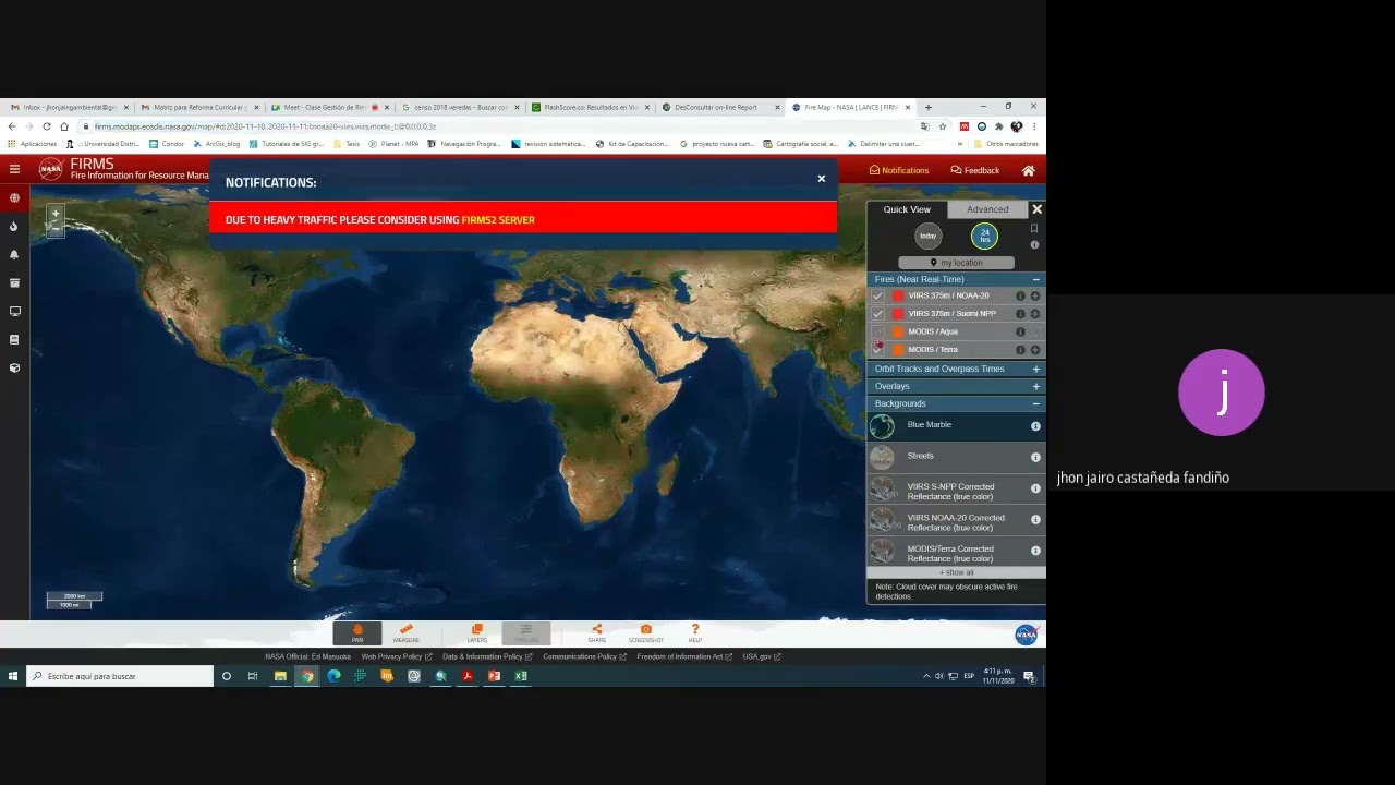 Riesgo por Incendios Forestales con ArcGIS