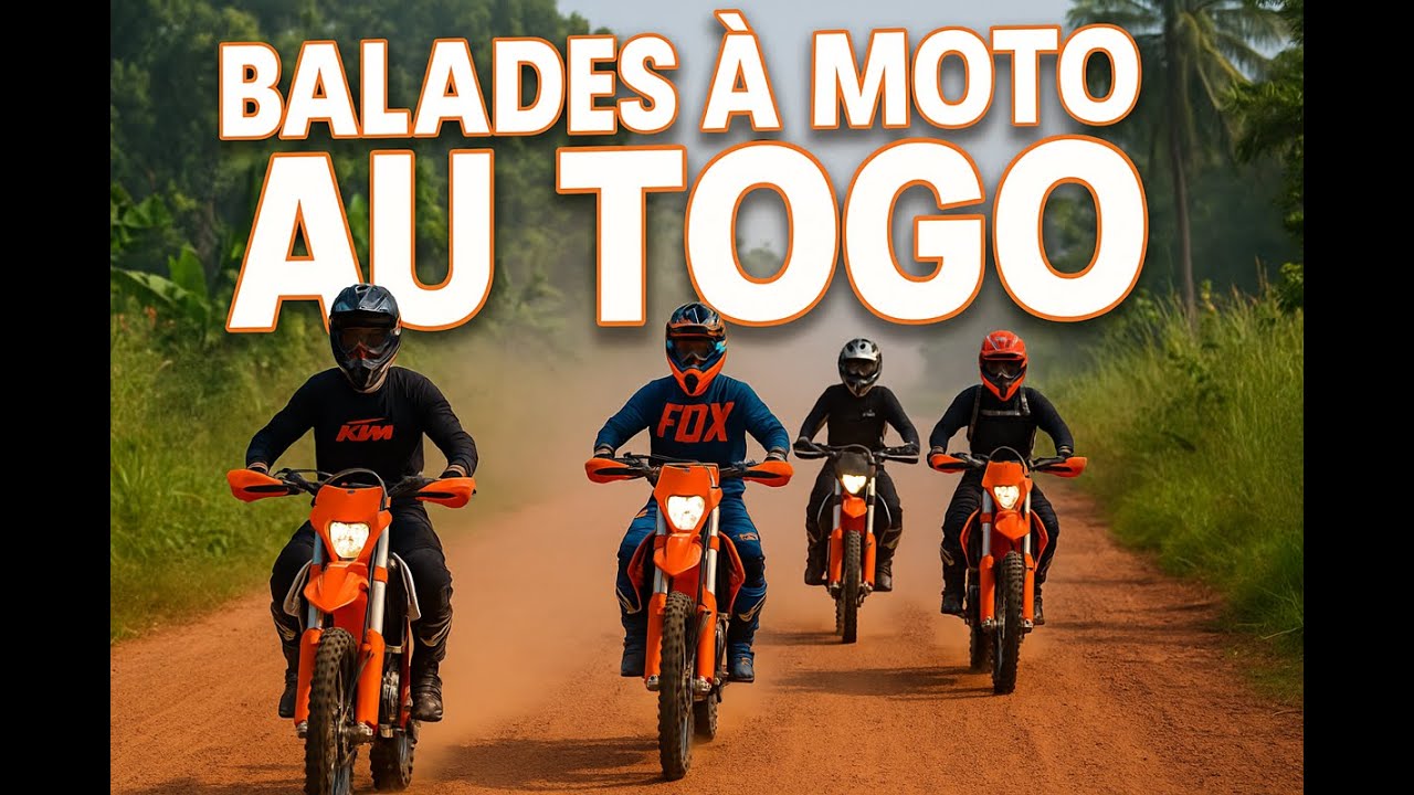 Itinéraire Tsévié - Dalavé à moto