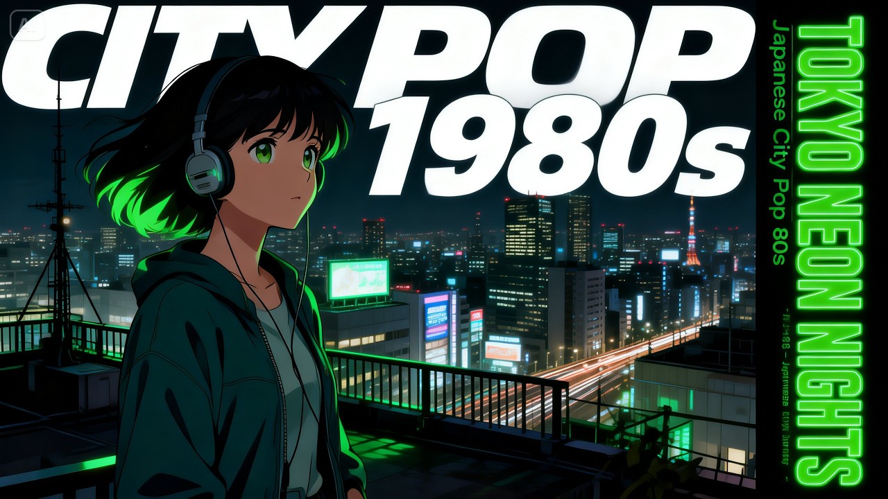 Tokyo Neon Nights 🌙 Japanese City Pop Midnight Drive | Shibuya After Rain Playlist