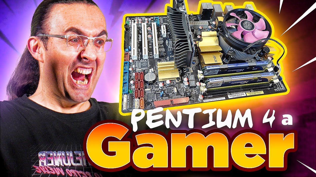 ⚙️ PENTIUM 4 a PC GAMER con Xeon 771 mod  ¿ podrá con GTA 5, Fortnite o Valorant ?