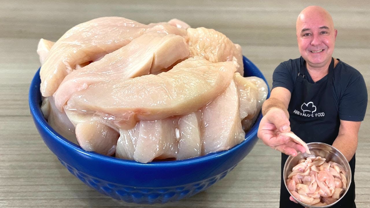 COMO CORTAR FRANGO PARA STROGONOFF