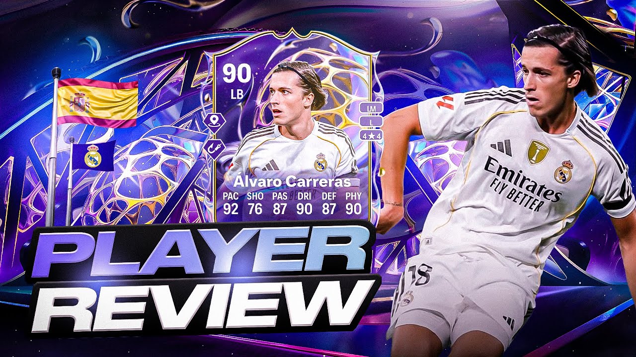 ОБЗОР 90 БУДУЩИХ ЗВЕЗД АЛЬВАРО КАРРЕРАСА — EA FC 26 ULTIMATE TEAM