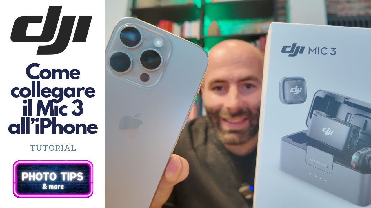 Come collegare DJI Mic 3 con iPhone: tutorial facile e veloce!