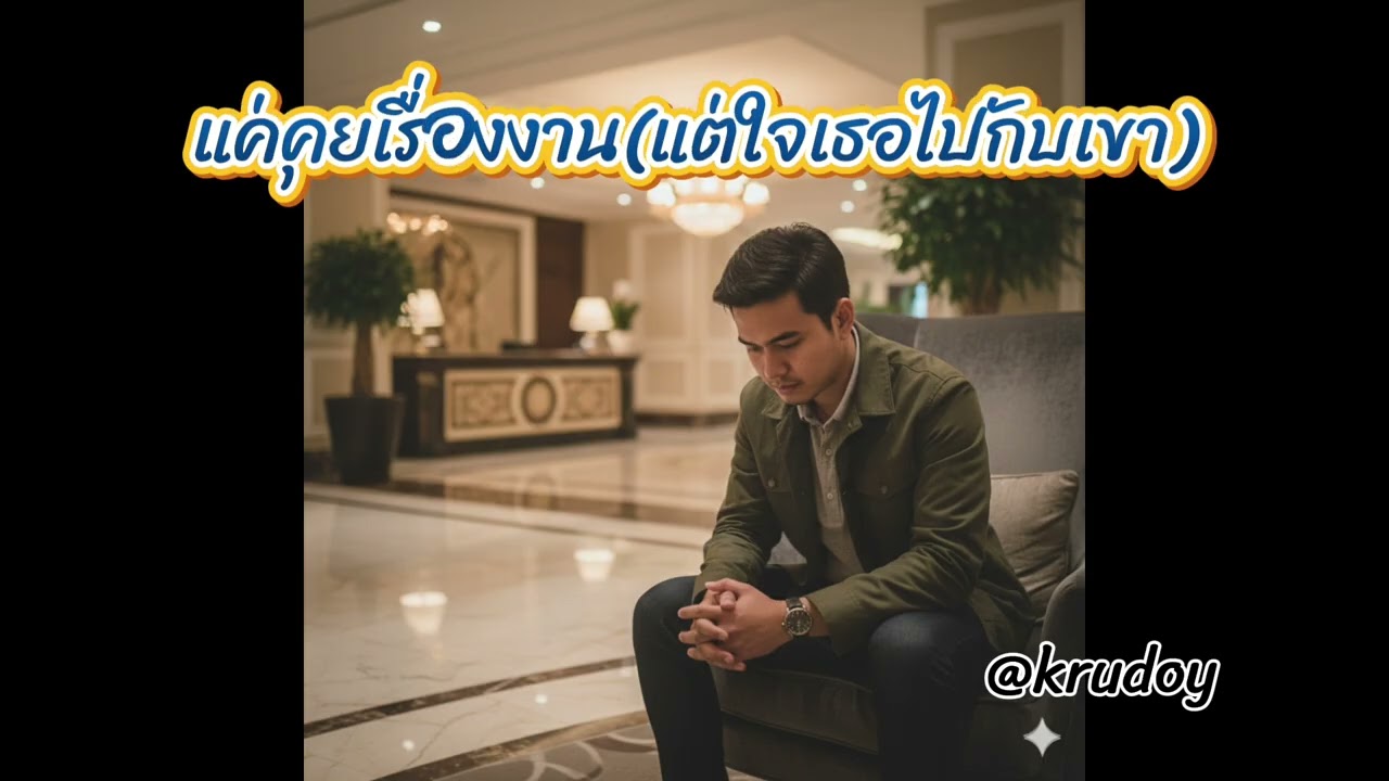 แค่คุยเรื่องงาน(แต่ใจเธอไปกับเขา) เพลงลูกทุ่งอกหักเจ็บลึก