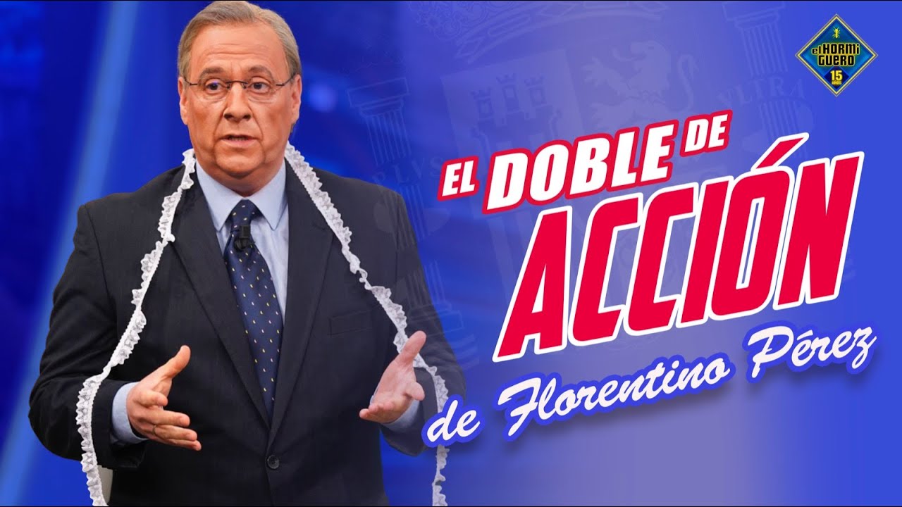 Carlos Latre se convierte en el doble de acción de Florentino Pérez - El Hormiguero
