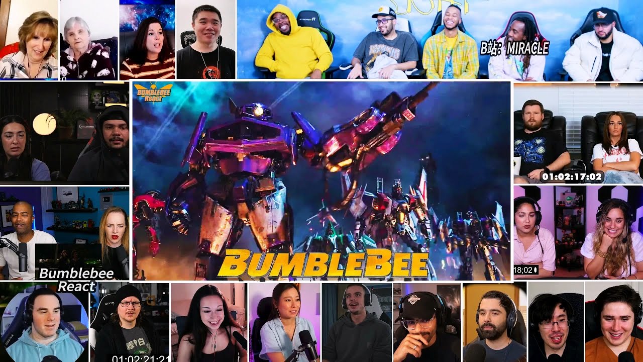 The Cybertronian War Scene | Bumblebee (2018) reaction mashup