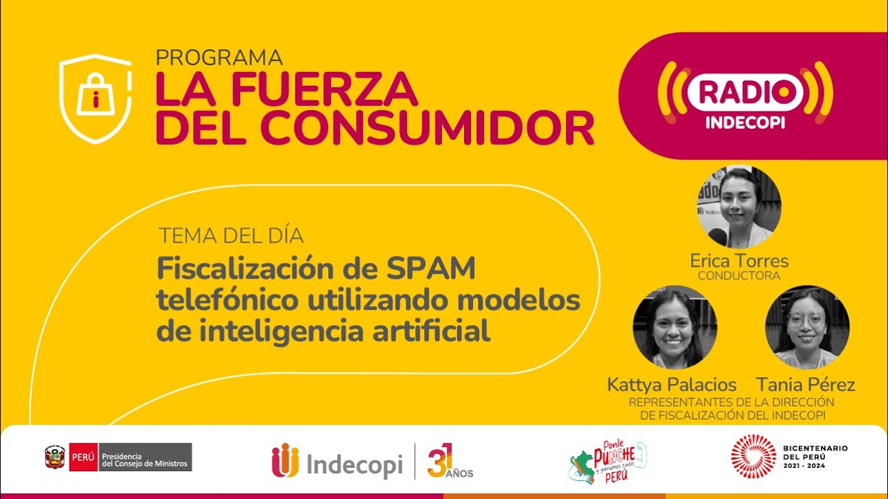 Fiscalización de SPAM telefónico utilizando modelos de inteligencia artificial - LFC 17/05/2024