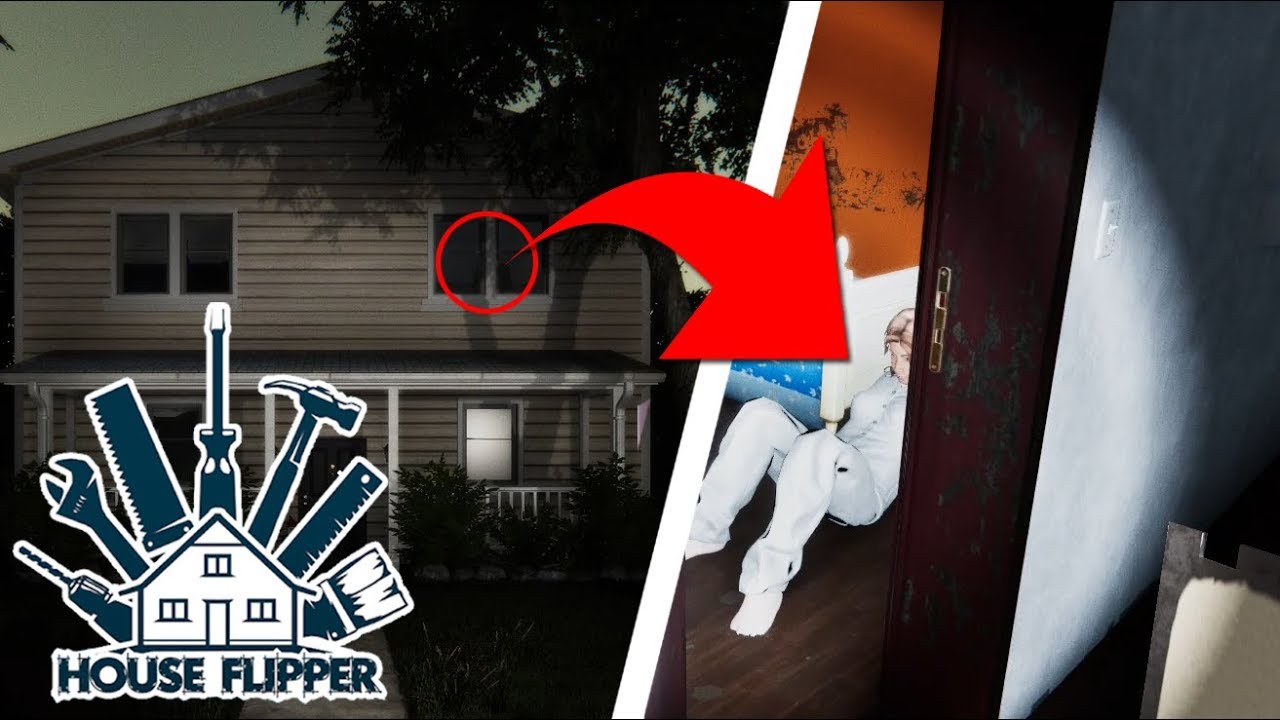 Remont mieszkania w HALLOWEEN - House Flipper (Halloween Update)