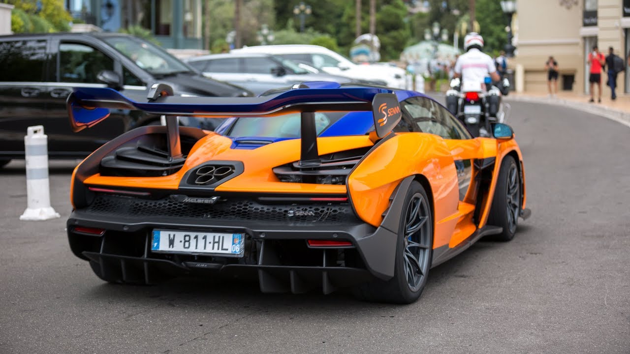 McLaren Senna Driving on the Streets of Monaco & Impounded by Police !