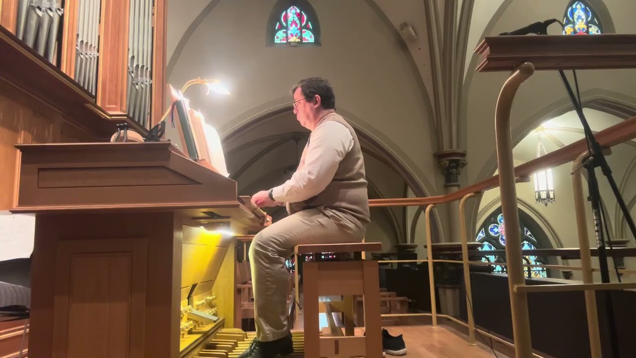 Chorale prelude on Wie Schoen Leuchtet der Morgenstern by Johann Pachelbel