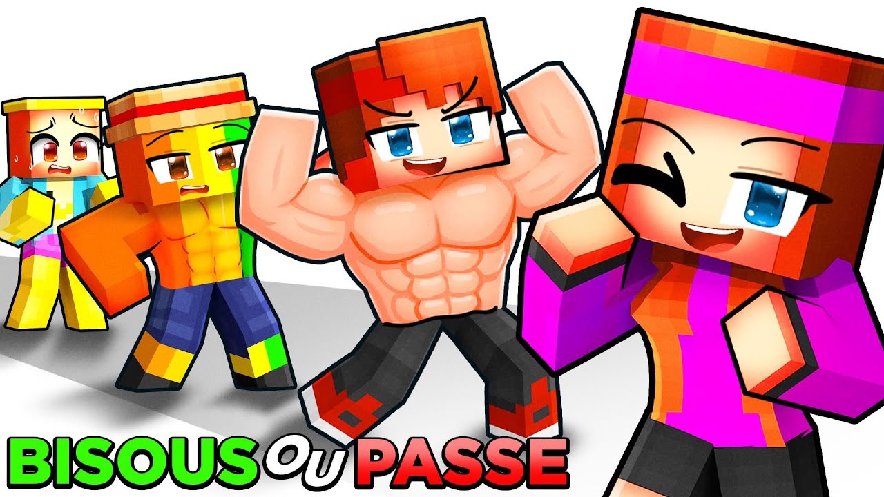 Anna embrasse son VRAI Crush sur Minecraft !