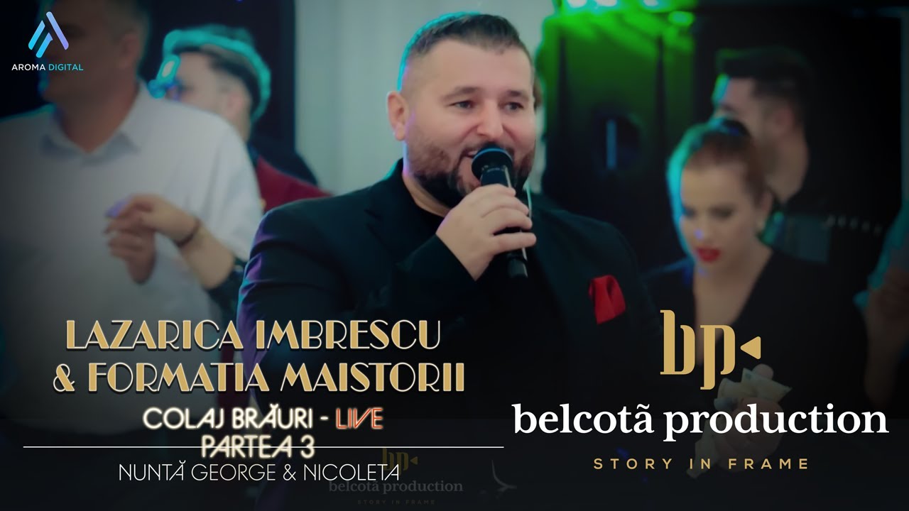 Lazarica Imbrescu & Formatia Maistorii - Colaj Brauri | Partea 3 | Nunta George & Nicoleta
