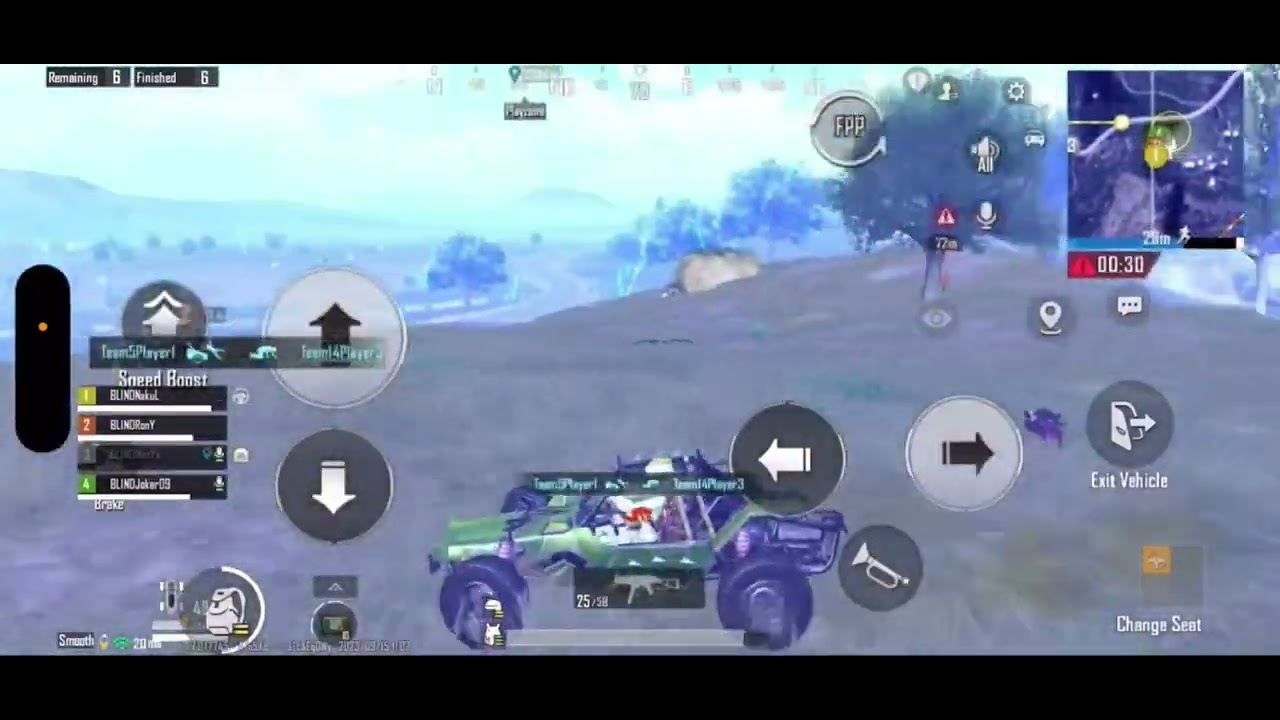 BLIND Nakul 1v3 Clutch | BGIS : R3 #clutch #bgmi