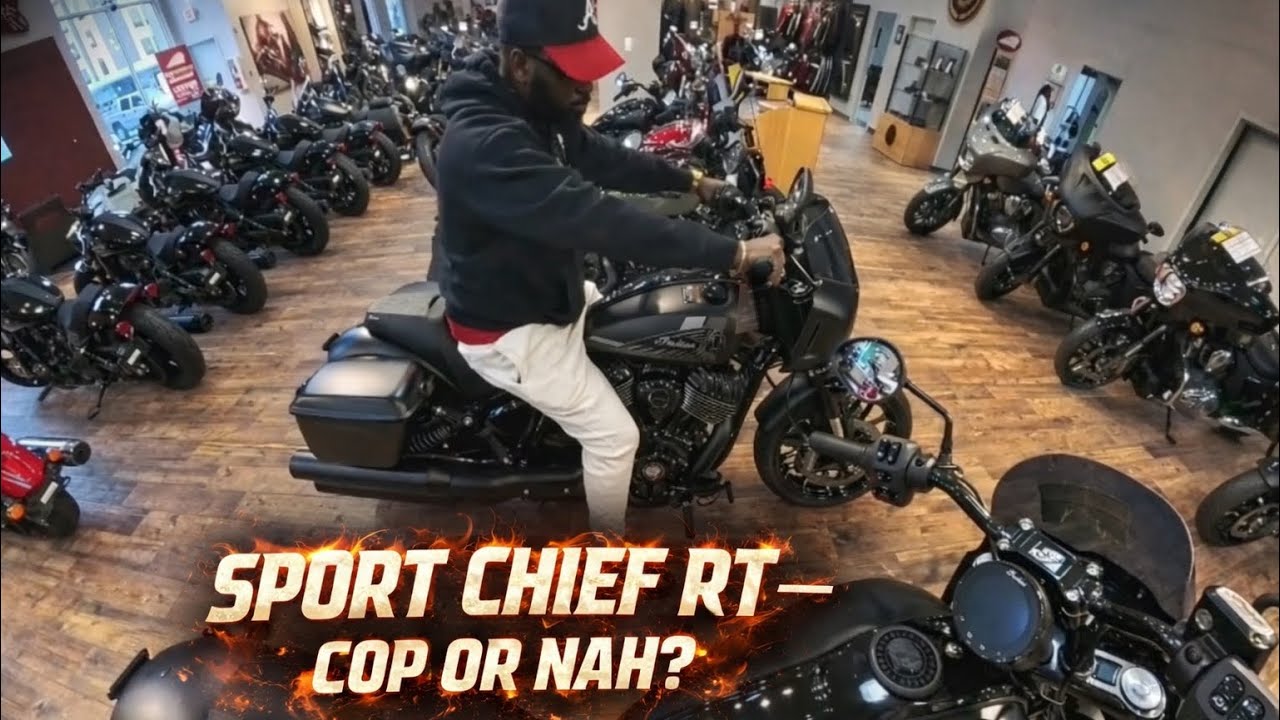 Quan x 25 Sport Chief RT Went CRAZY 😤🔥 | Ride to Indian Motorcycle Dealership 🏍️💀