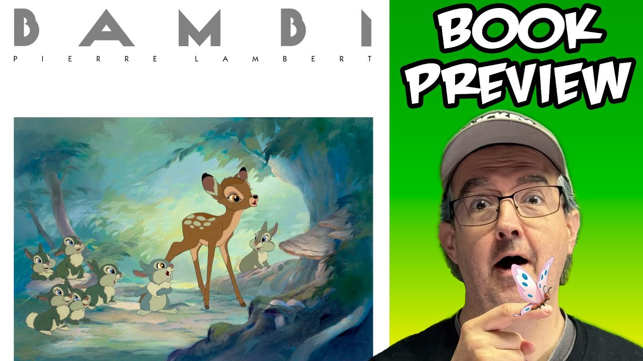 Bambi Pierre Lambert Book Preview & Review - Disney Unboxing