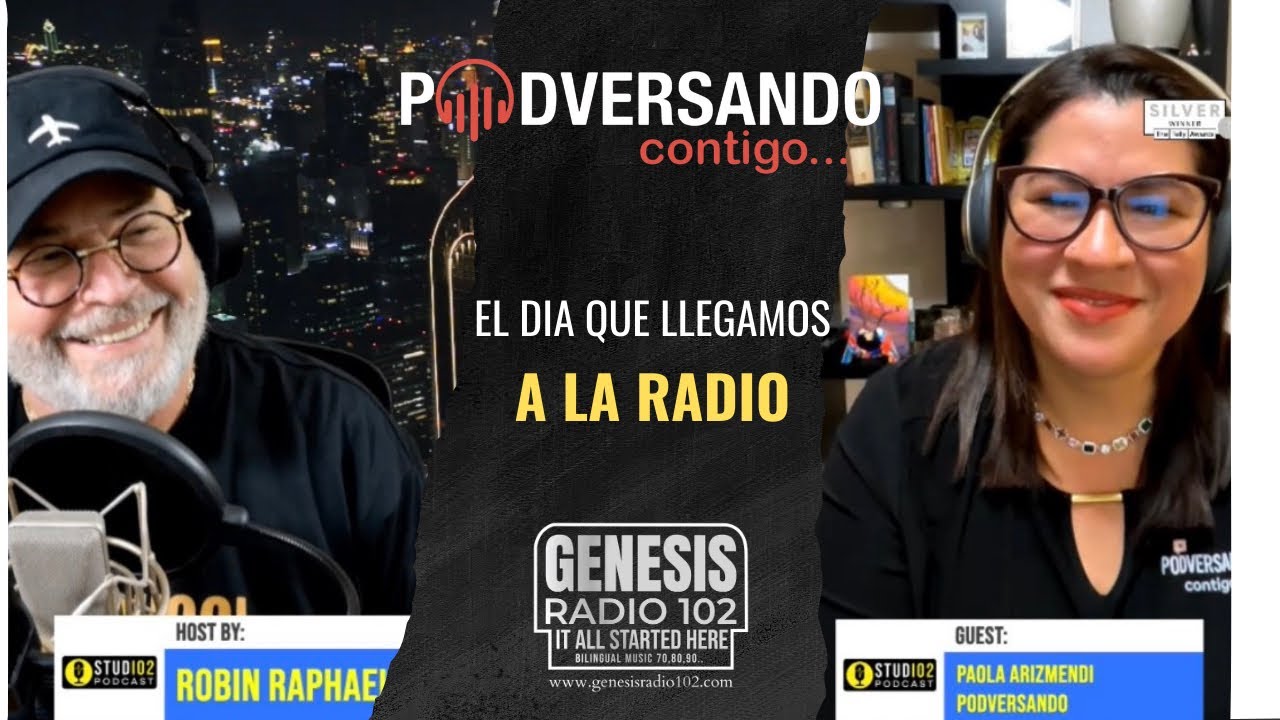El día que PODVERSANDO contigo llegó a la radio | Entrevista con Robin Raphael “The Music Man”