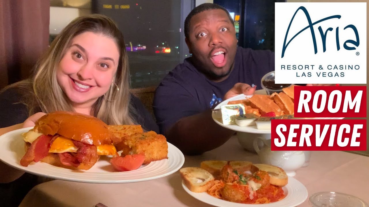 Is Aria Hotel Room Service In Las Vegas Good?! [Food Review]