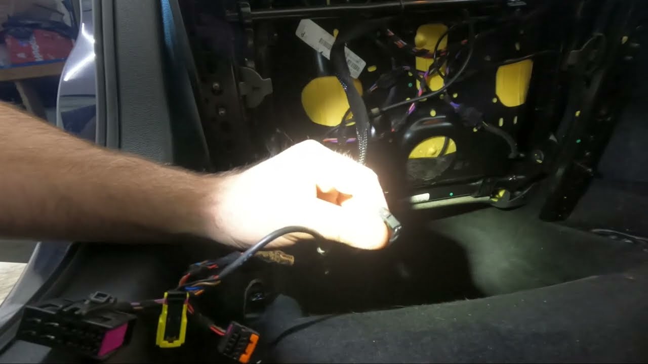 MK6 Jetta front seat removal.