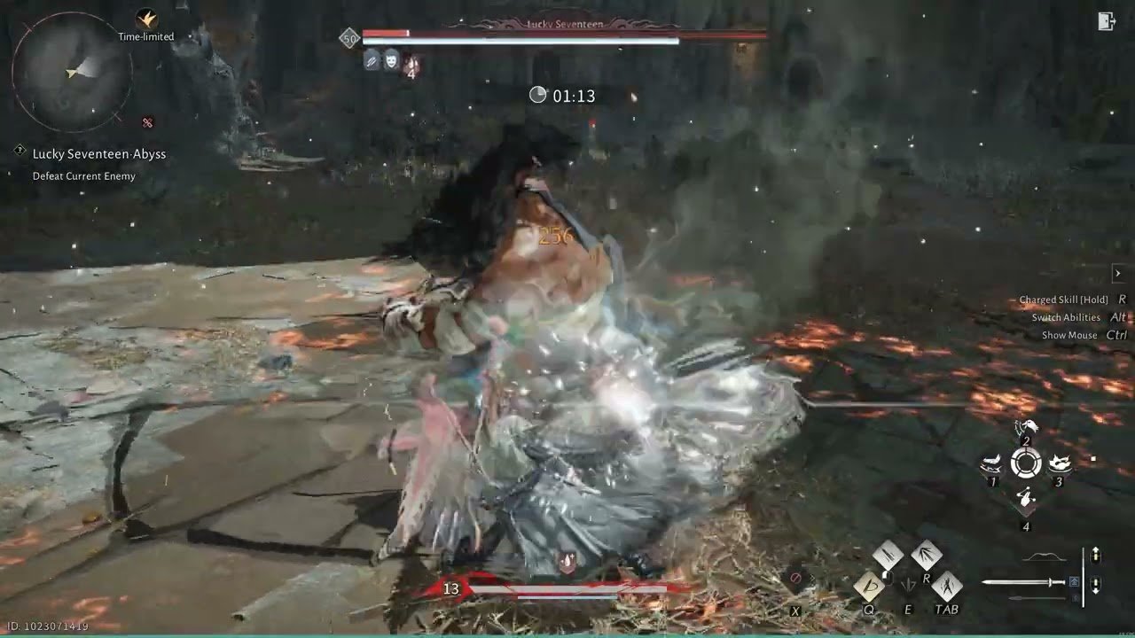 WWM- NO HIT Trial Abyss Lucky Seventeen Legendary (No Parry Assist)