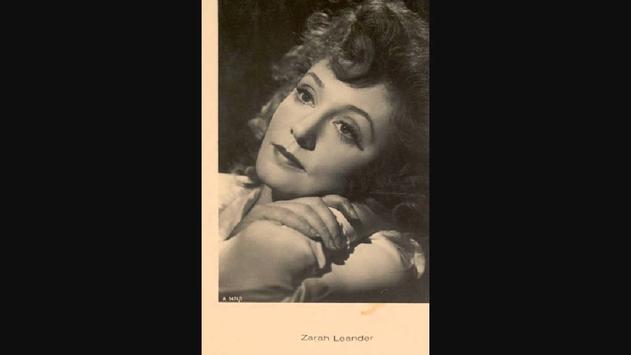Zarah Leander - Ich bin eine frau mit vergangenheit (Live)