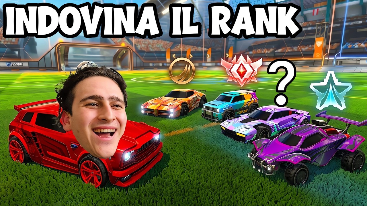 GUESS MY FANS' RANK BY CHALLENGING THEM ON ROCKET LEAGUE