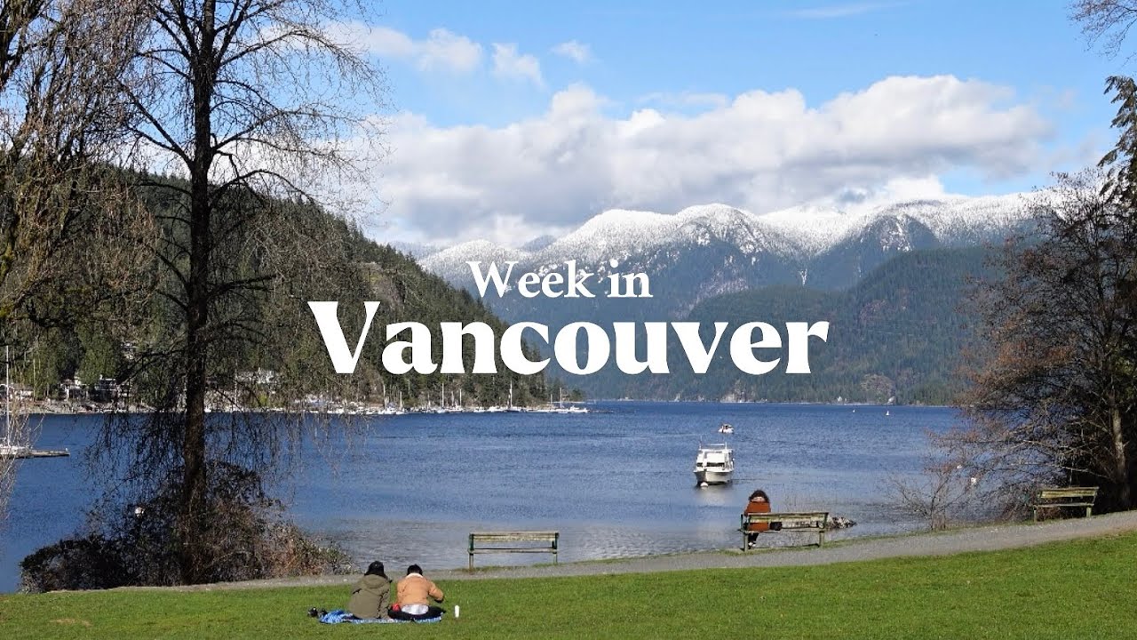 Vancouver vlog | exploring downtown, yurt and snowboarding