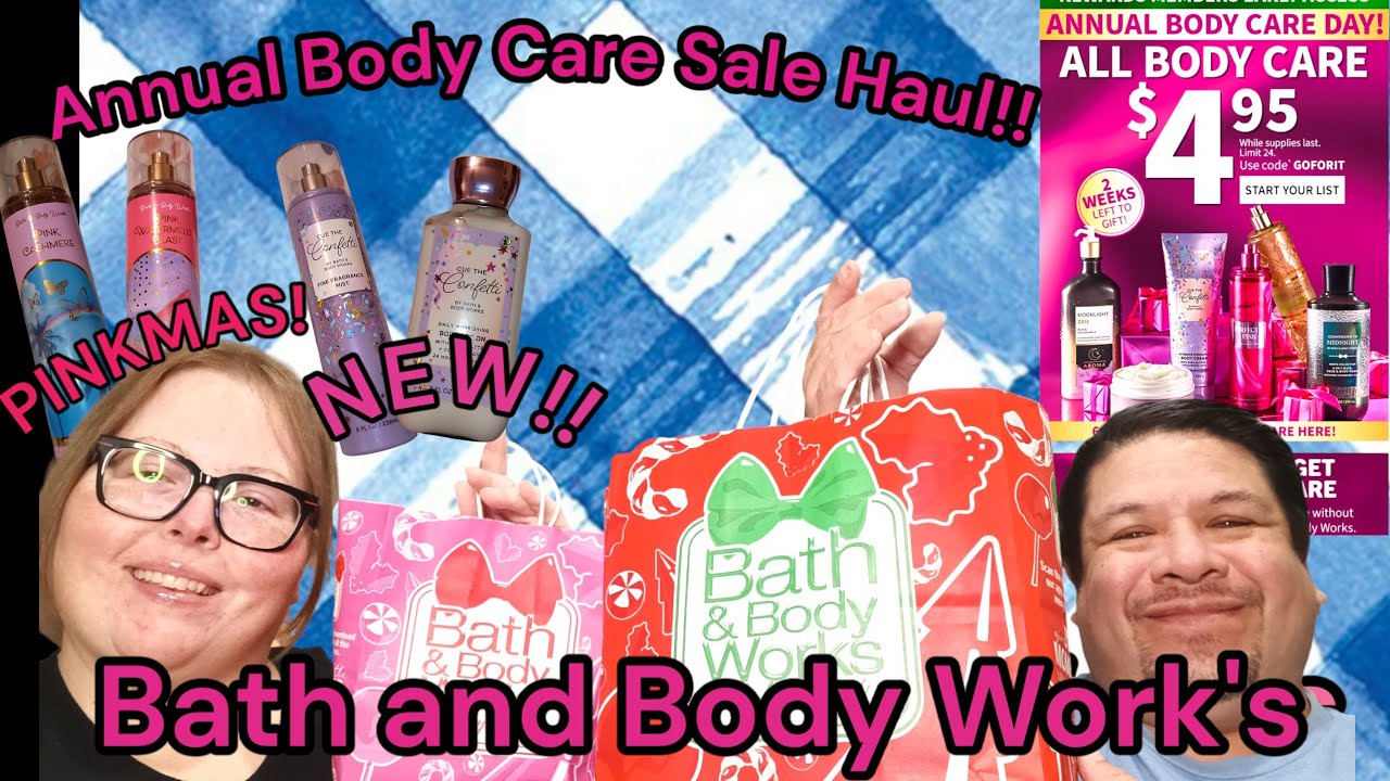 $4.95 Annual Body Care Sale Haul | Cue the Confetti, Pink Watermelon Blast, Pink Cashmere | BBW Haul
