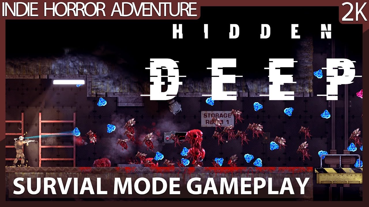 Hidden Deep (2023) Depth Survivors Gameplay - New Rogue-lite Survivor Mode (No commentary) 1440p