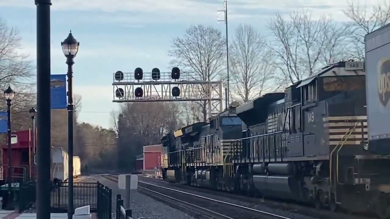 Valentine's Day Railfanning In Cornelia, GA