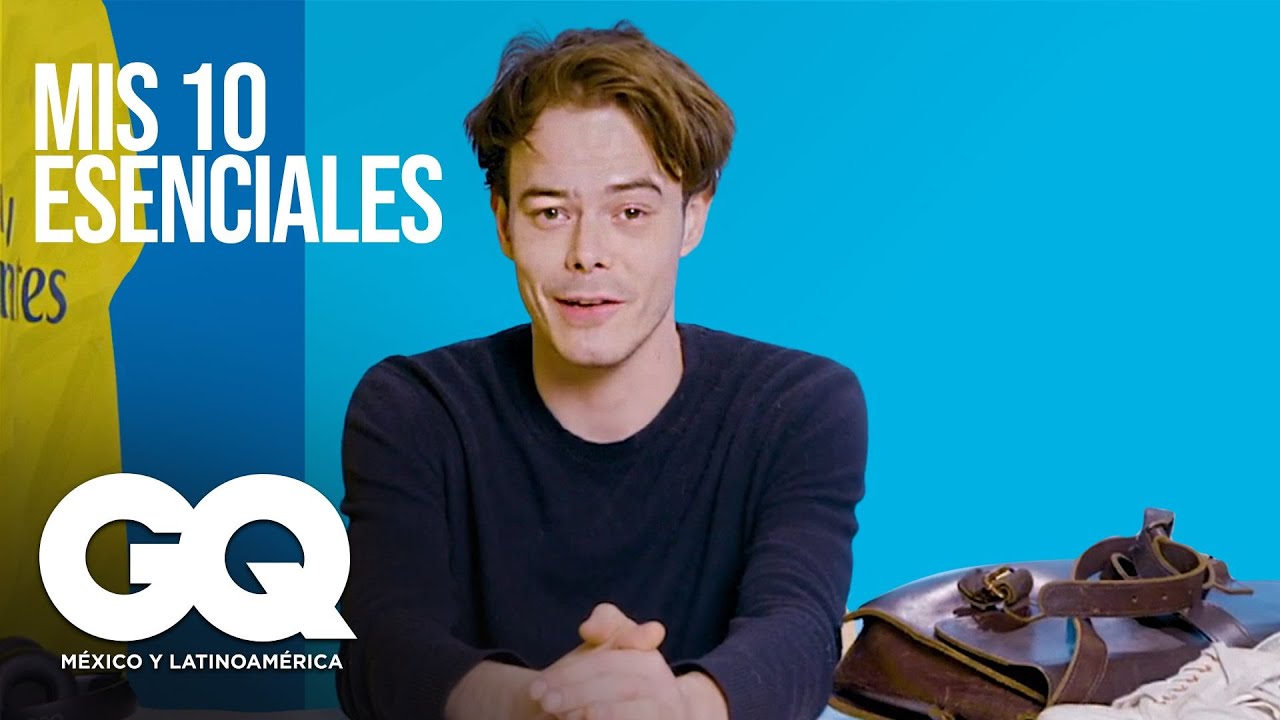 Charlie Heaton y las 10 cosas sin las que no puede vivir | 10 esenciales |GQ México y Latinoamérica