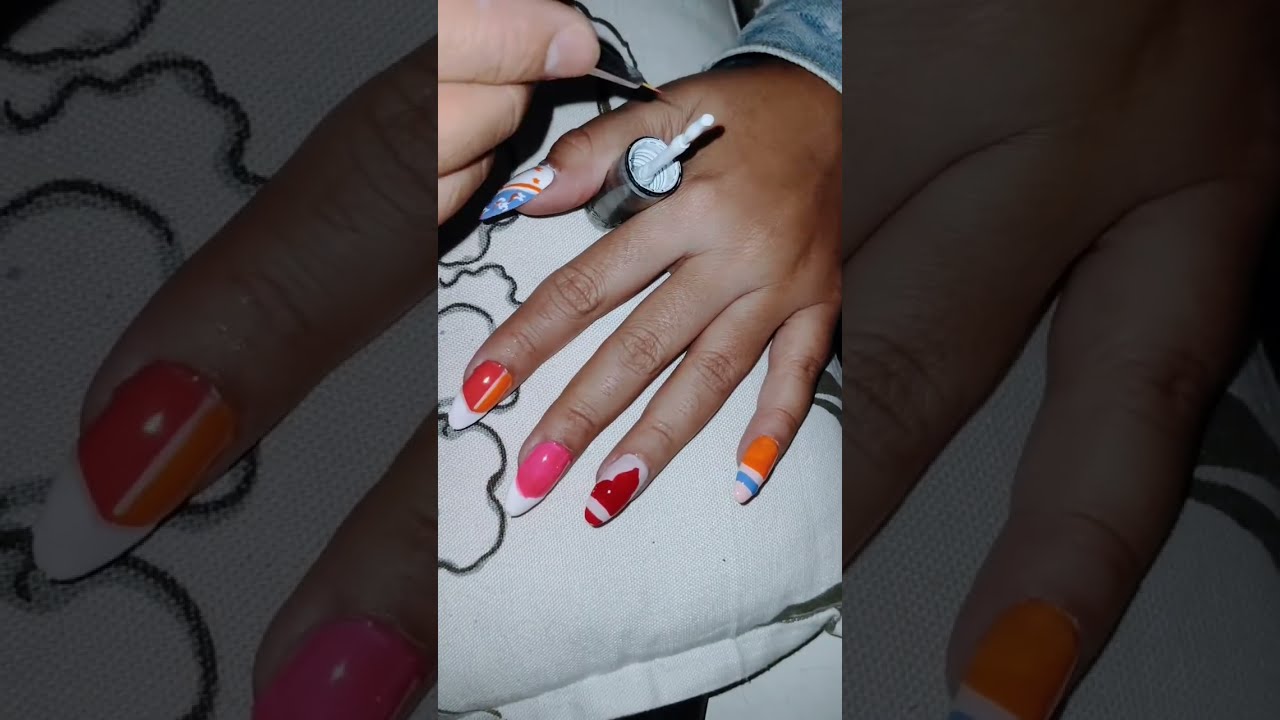 ♥️ નેઇલ આર્ટ 🎁💅નેઇલ આર્ટ 🤩 Rajvadi Nail ♥️| live video