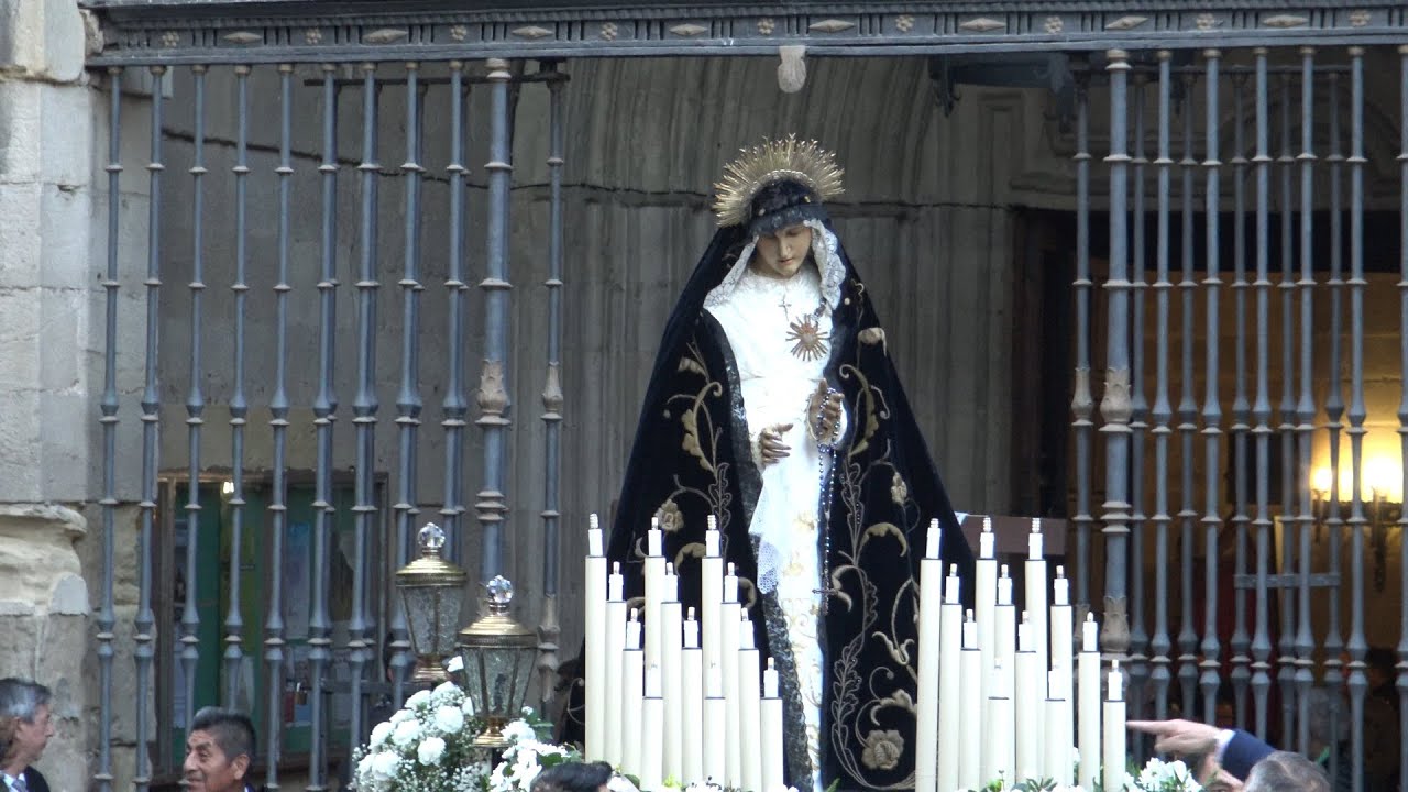 Procesión del Santo Entierro 2023 en Miranda de Ebro