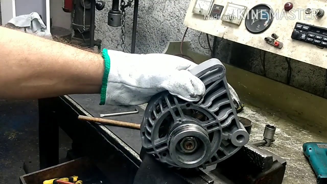 Como retirar polia do Alternador