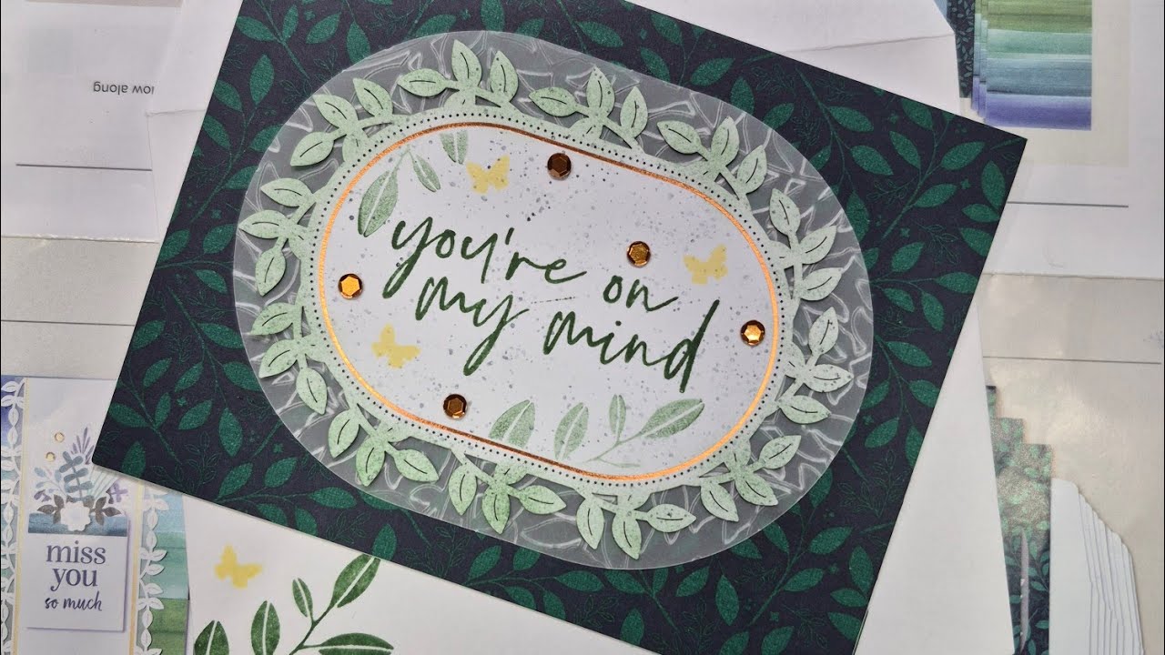 December 2025 Paper Pumpkin Alternative Video #25 Featuring Watercolor In Bloom from Stampin'Up!